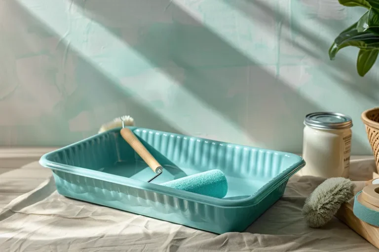 bandeja para pintar con rodillo