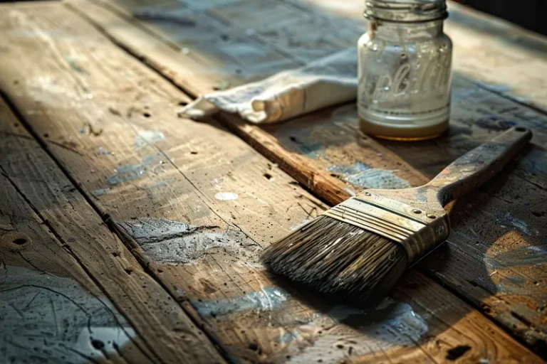 como arreglar una brocha de pintura