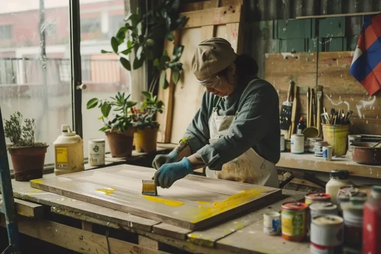 como pintar mdf con brocha