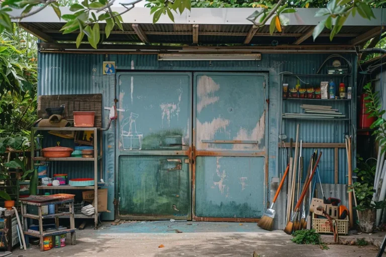 como pintar puertas metalicas con brocha
