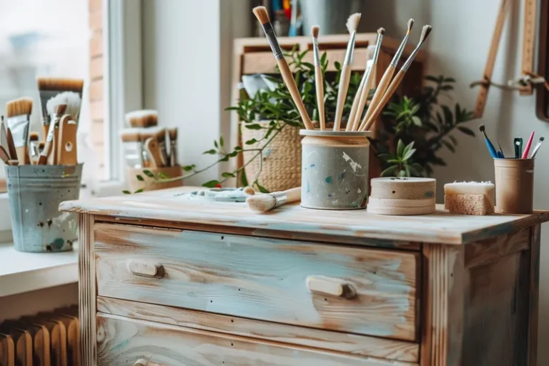 como pintar una comoda de madera